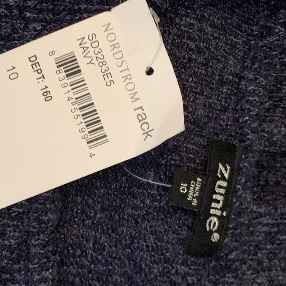 new-zunie 3/4 Length BellSleeve Sweater Knit Dress - Picture 8 of 16